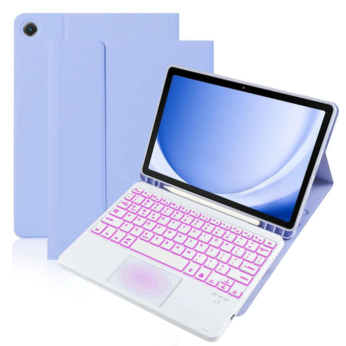Touch Bluetooth Colorful Backlit Keyboard Case