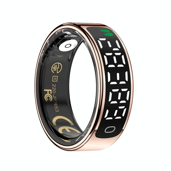 Smart Ring With Heart Rate Blood Oxygen Sleep Monitoring & Motion Sensing