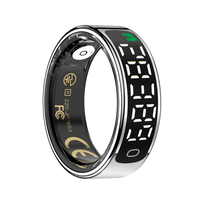 Smart Ring With Heart Rate Blood Oxygen Sleep Monitoring & Motion Sensing