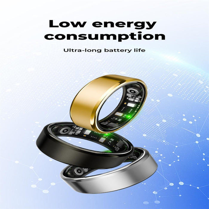 Smart Ring R100 Size 7 Heart Rate Oxygen Sleep Photography