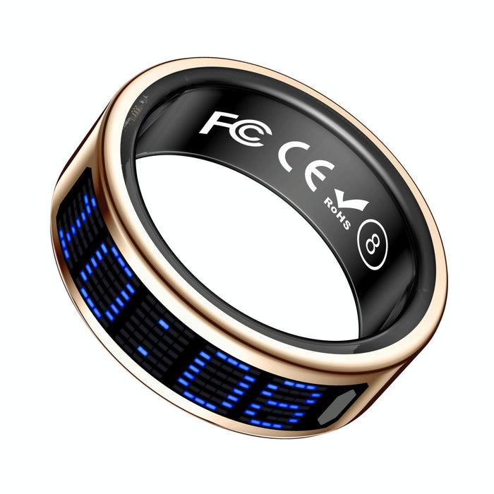 Smart Ring Hr Blood Oxygen Sleep & Sports Monitoring Size 8