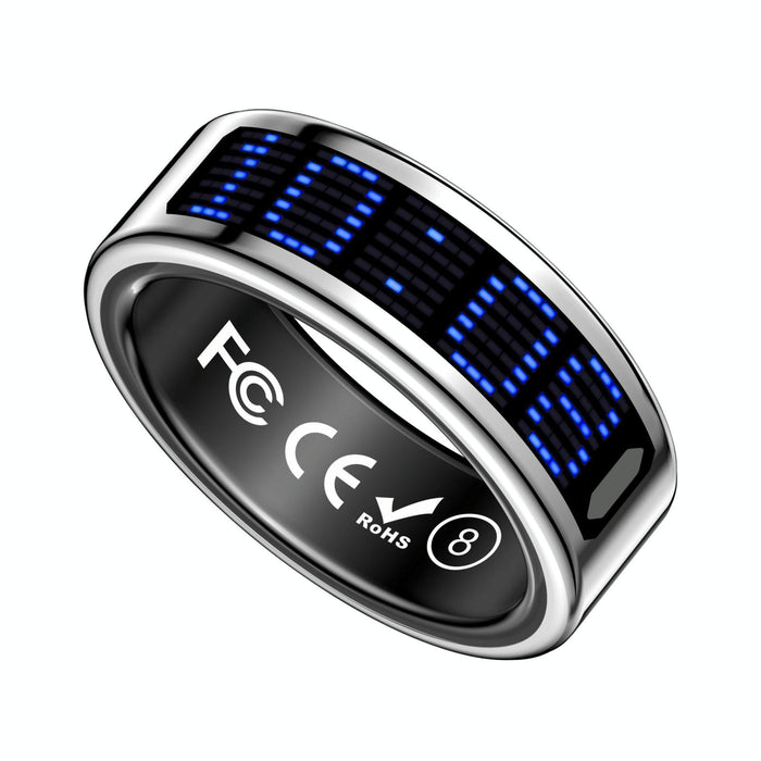 Smart Ring Hr Blood Oxygen Sleep & Sports Monitoring Size 8