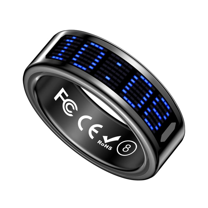 Smart Ring With Hr Blood Oxygen Sleep Monitoring & Sports Modes Size 11