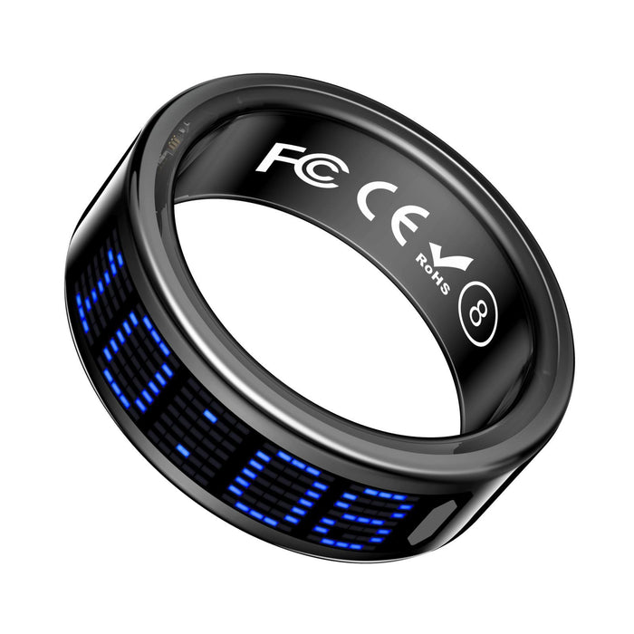 Smart Ring With Hr Blood Oxygen Sleep Monitoring & Sports Modes Size 11