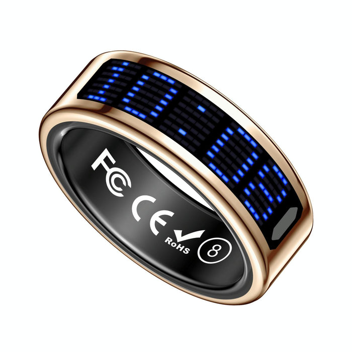 Smart Ring With Hr Blood Oxygen Sleep Monitoring & Sports Modes Size 11