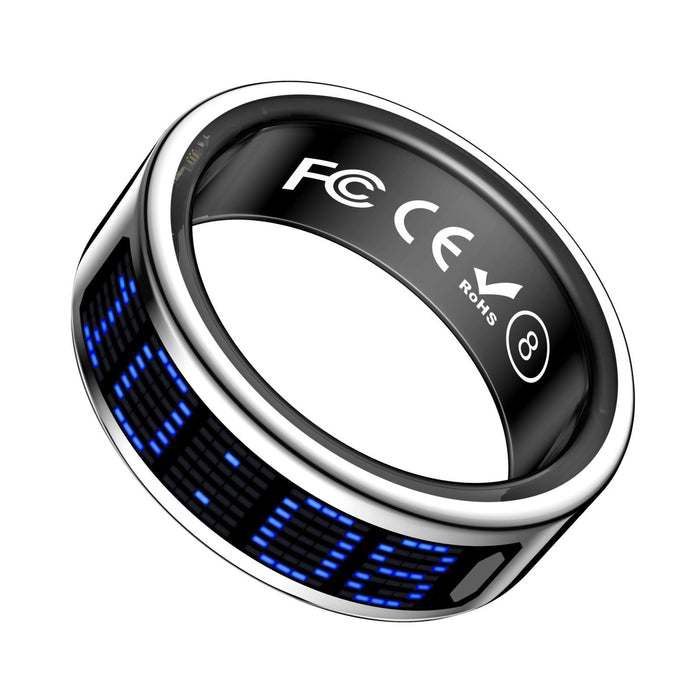 Smart Ring With Hr Blood Oxygen Sleep Monitoring & Sports Modes Size 11