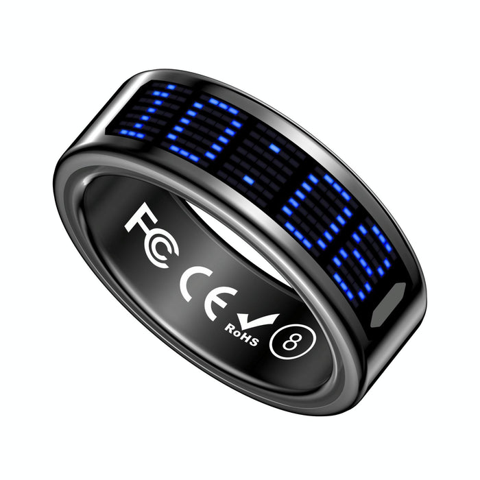 Smart Ring Hr Blood Oxygen Sleep Monitor Sports Mode Size 14