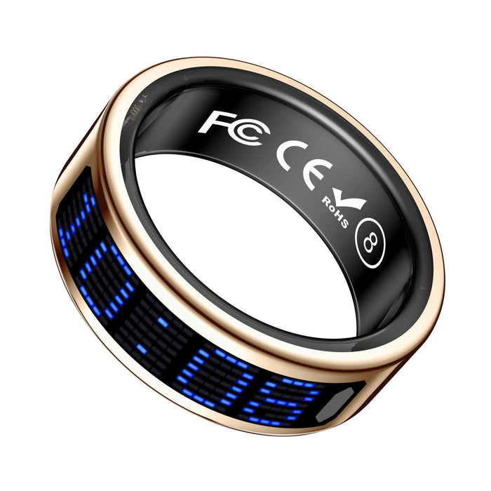 Smart Ring Hr Blood Oxygen Sleep Monitor Sports Mode Size 14