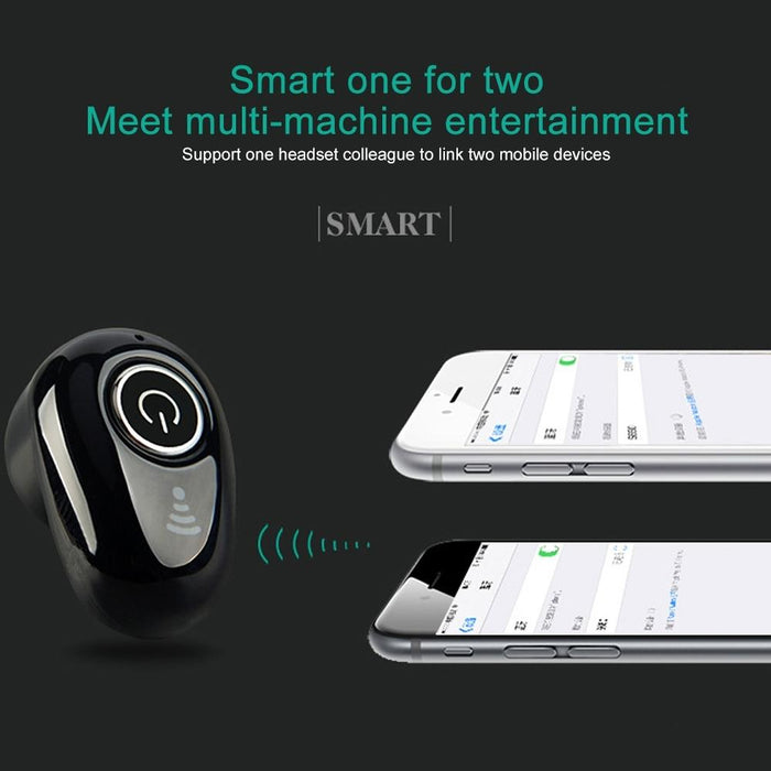 S650 Second Generationmini Invisible Bluetooth Earphone With Microphone