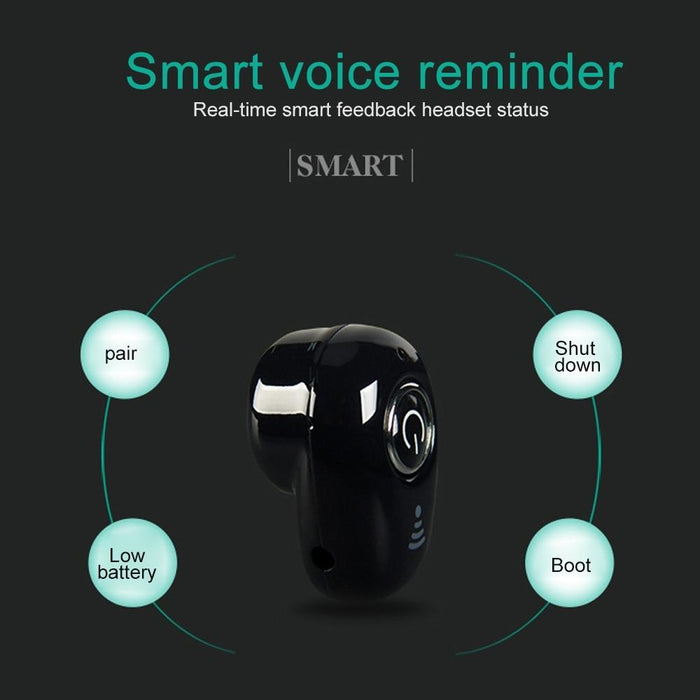 S650 Second Generationmini Invisible Bluetooth Earphone With Microphone