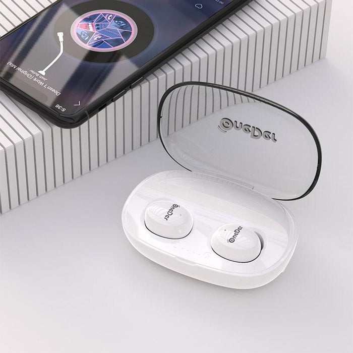 Oneder W12 Wireless Earphone With Waterproof Ipx5 Hd Stereo Sound Tws Bluetooth Earphone