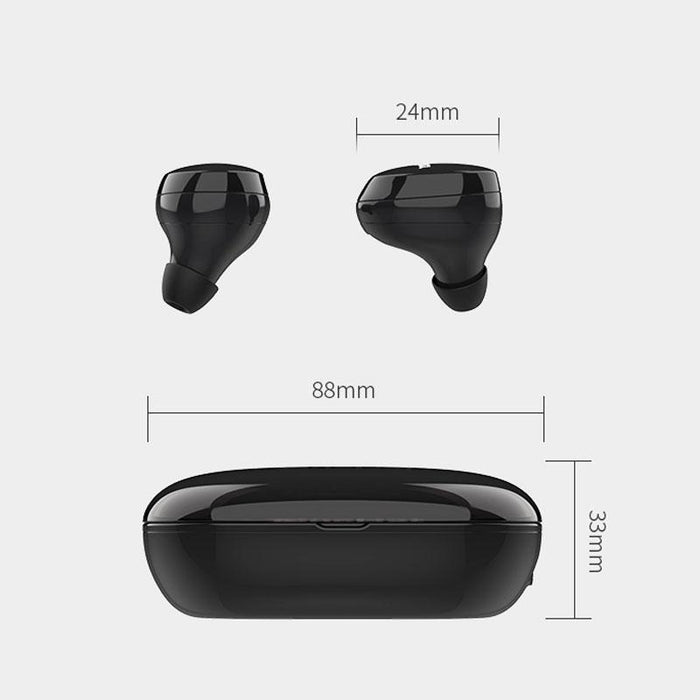Oneder W12 Wireless Earphone With Waterproof Ipx5 Hd Stereo Sound Tws Bluetooth Earphone