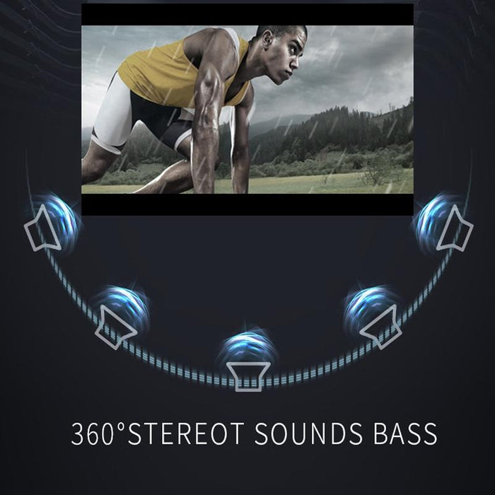 Tws-A1 Tws Bluetooth 5.0 Mini Invisible Sports Music Earphone With Charging Box & Microphone