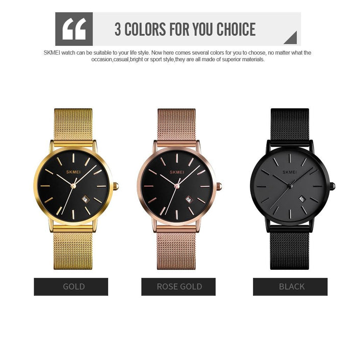 1530 Fashion Europe And America Simple Business Women Wristwatch