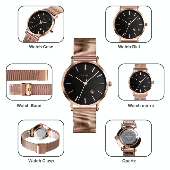 1530 Fashion Europe And America Simple Business Women Wristwatch