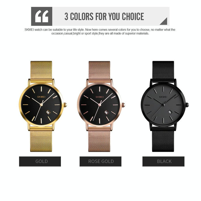 1530 Fashion Europe And America Simple Business Women Wristwatch