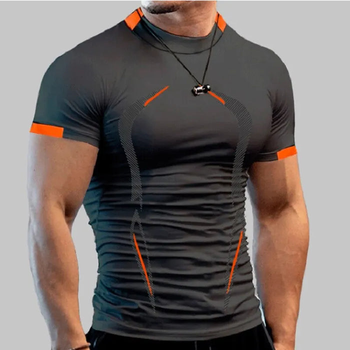 Mens Compression Shirt for Fitness Training
