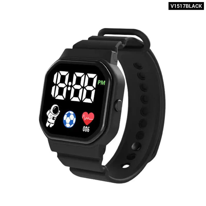 Square LED Digital Watch for Students
