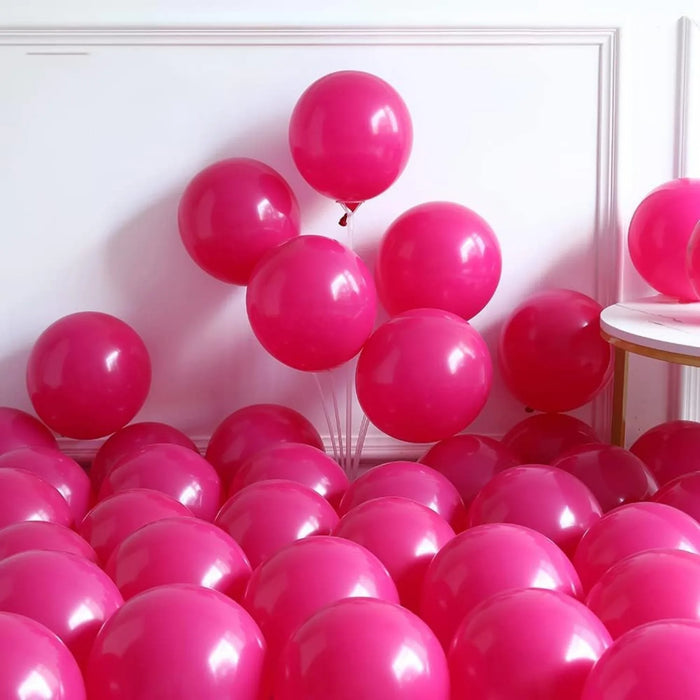 124Pcs Pink And White Balloon Garland Arch Kit Suitable For Pink Bow Bridal Shower Birthday Mother'S Day Valentine'S Day