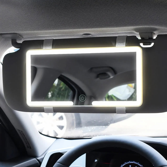 Adjustable Led Car Sun Visor Makeup Mirror