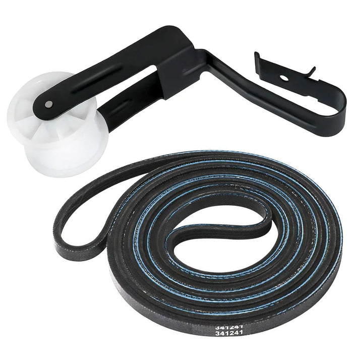 341241 691366 Dryer Drum Belt & Pulley Kit For Whirl-Pool Ken-More Dryer Ps346995 Ap2946843 Eap346995 W10131364