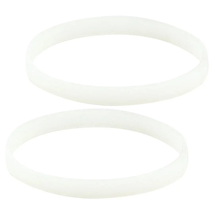 2 Pack White Gasket Rubber Sealing O-Ring Replacement Part For Nutri Ninja Auto-Iq Blenders Bl480 Bl681A Bl682 Bl640