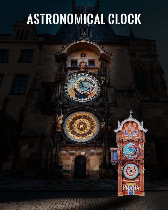 Adult 3D Astronomical Clock Puzzle Kit For Home Decor & Gifts