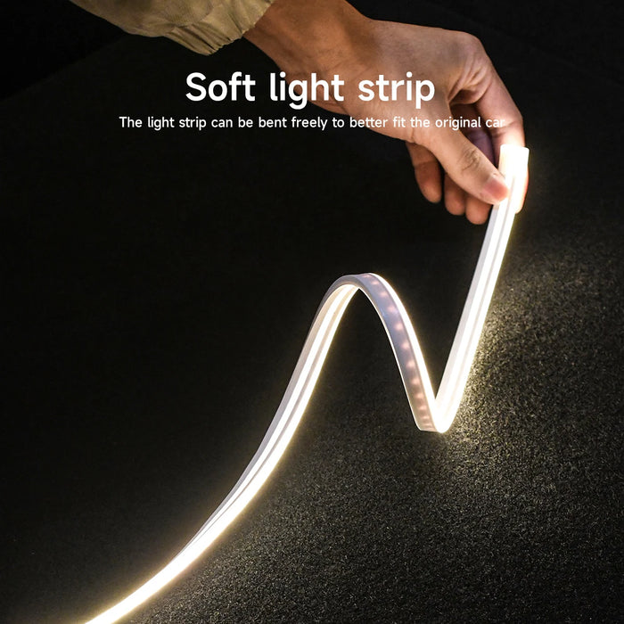 12V Rgb Led Strip For Tesla Model 3 Waterproof & Flexible