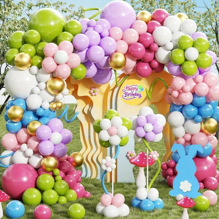 149Pcs Rainbow Balloon Set Colourful Birthday Party Wedding Decoration Gift Party Anniversary Balloon Party Decoration