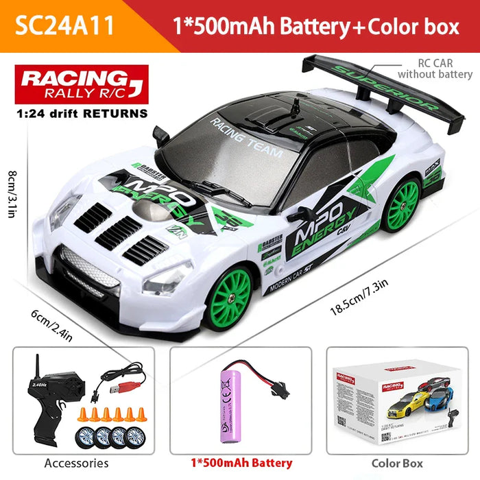 High Speed 2.4g Rc Car for Boys 4wd Drifting Toy