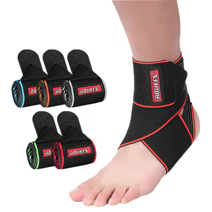 Adjustable Ankle Brace For Men & Women Compression Sleeve For Comfortable Support
