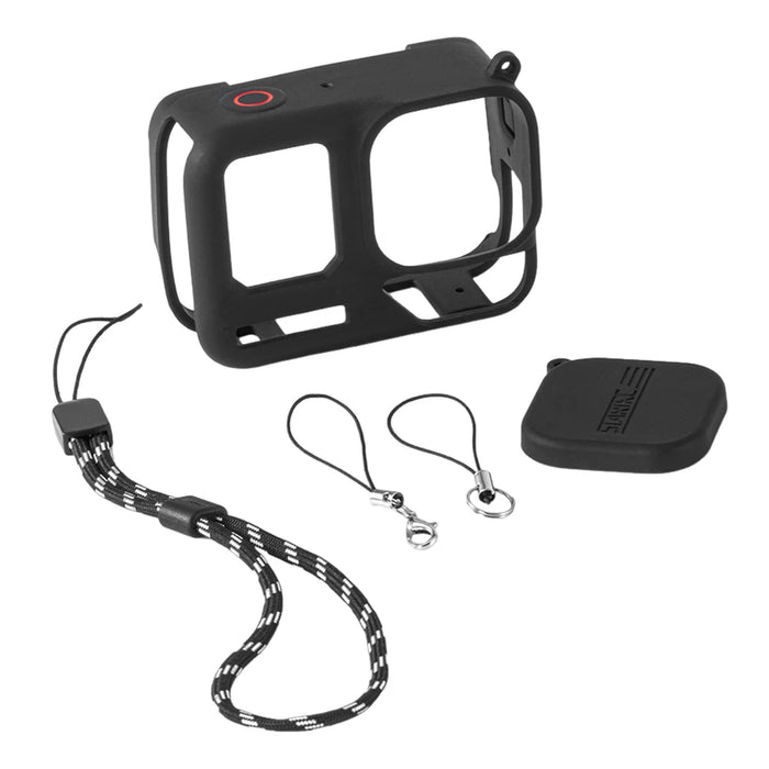 Silicone Case For Insta360 Ace Pro 2 Protective Case Cover Body Case Sleeve Lens Cap For Insta360 Ace Pro 2 Action Accessories