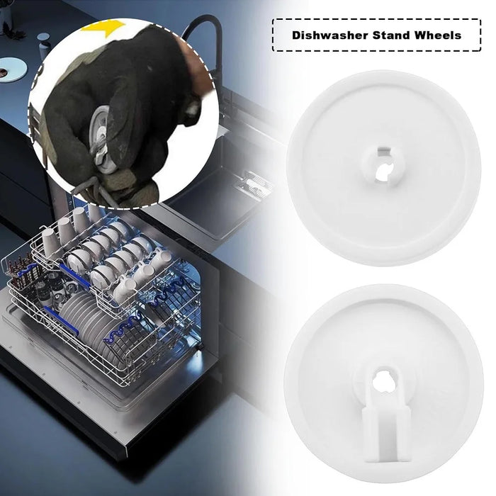 4 Pack 154174501 Dishwasher Wheels 5300809640 Wheel Lower Rack 5304532229 Ap7195062 5304521179 154174503 154174502 154294801
