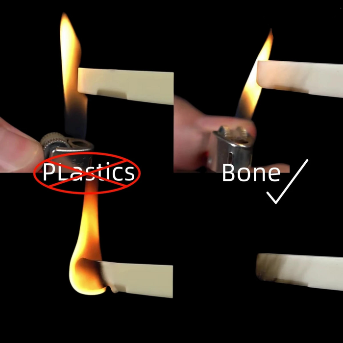 Real Bone Bridge & Saddle For 6 12 String Guitars