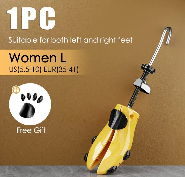 Unisex 2 Piece Plastic Universal Adjustable Length Width High Low Top Shoes Stretcher Expander Extender Keeper Tree