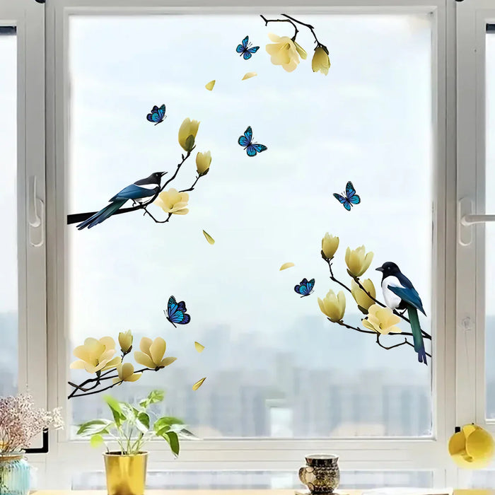 Decorative Bird Wall Stickers For Bedroom Or Living Room