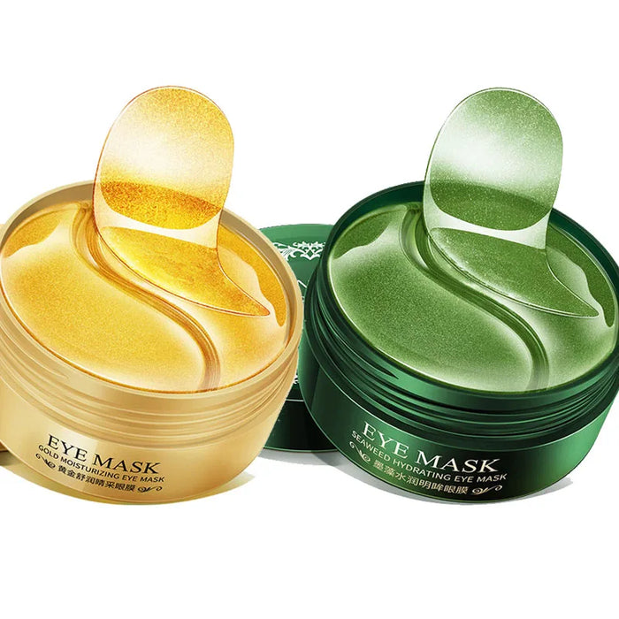 60 Piece Gold Crystal Collagen Eye Mask For Dark Circles & Bags