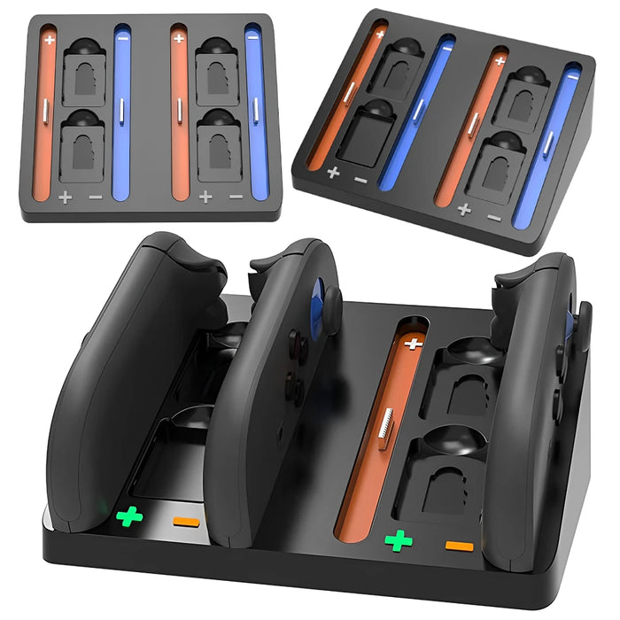 For Switch 2 Joy-Con Charging Dock Station W / Charging Cord Charging Station Charges Up To 4 Controllers For Switch 2 Stand