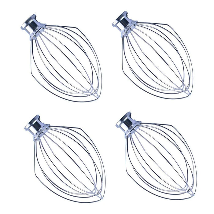 4 Pieces For K5Aww Wire Whip Replacement For Kitchen 5Qt 5K5Ss 5Kpm5 Mixer For 5 Quart Lift Machines Wire Whip