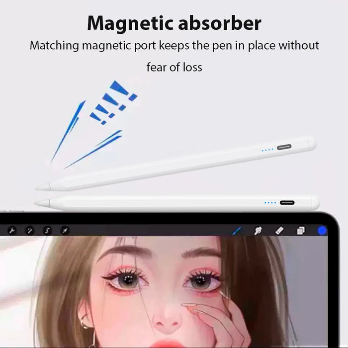 Magnetic Adsorption Reject Palm Ipad Stylus Compatible With Apple Pencil