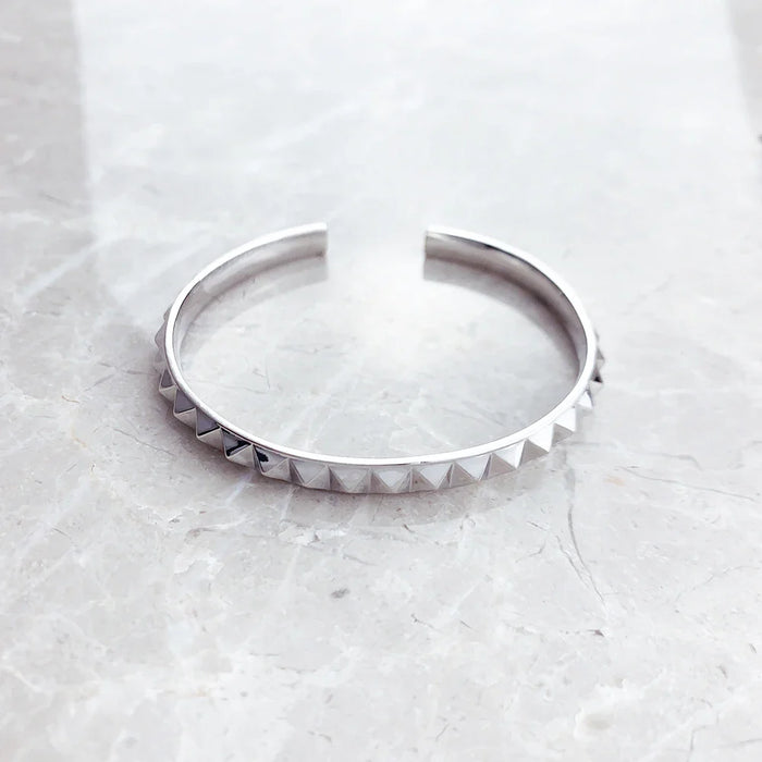 925 Sterling Silver Stylish Bangle Studs For Women