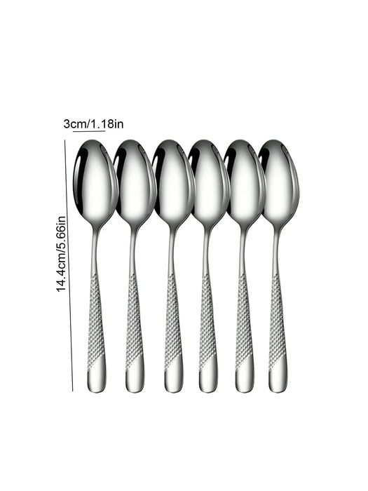 6/ 24 / 30 Piece High End Stainless Steel Star Diamond Cutlery Set