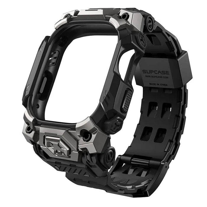For Apple Watch Ultra 2 / 1 49Mm 2024 / 2023 / 2022 Ub Ore Rugged Sport Men Bumper Case With Adjustable Strap Band