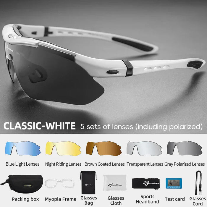 Photochromic Cycling Sunglasses For Outdoor Sports