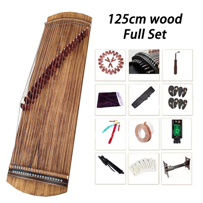 Portable 21 String Chinese Guzheng For Adults & Children