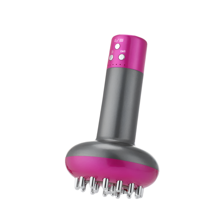 Electric Microcurrent Massage Brush For Lymphatic Drainage And Fat Burning
