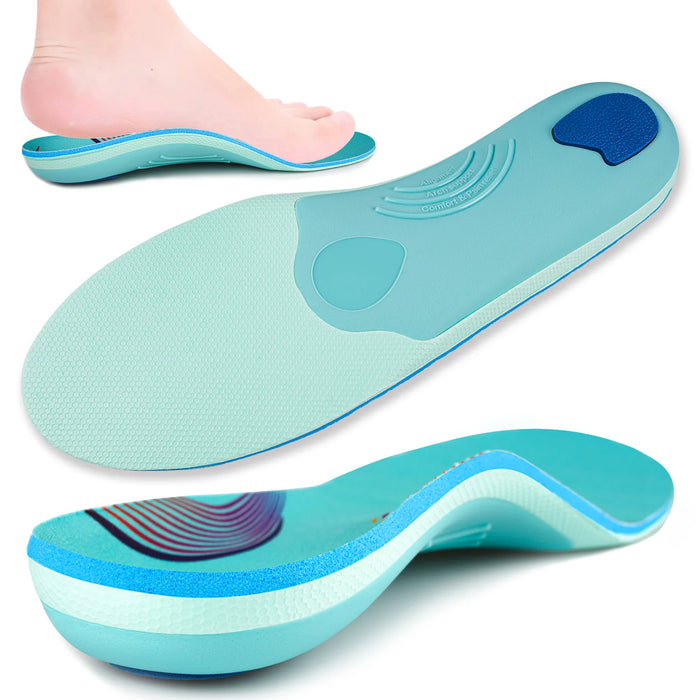 3 Pairs Orthopedic Insoles For Plantar Fasciitis Relief