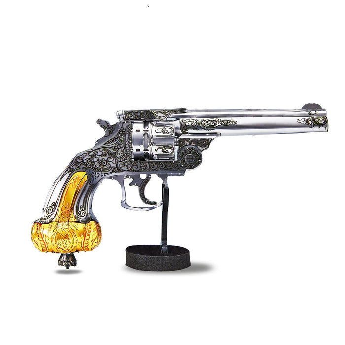 Metal Revolver Puzzle Kit For Family Fun