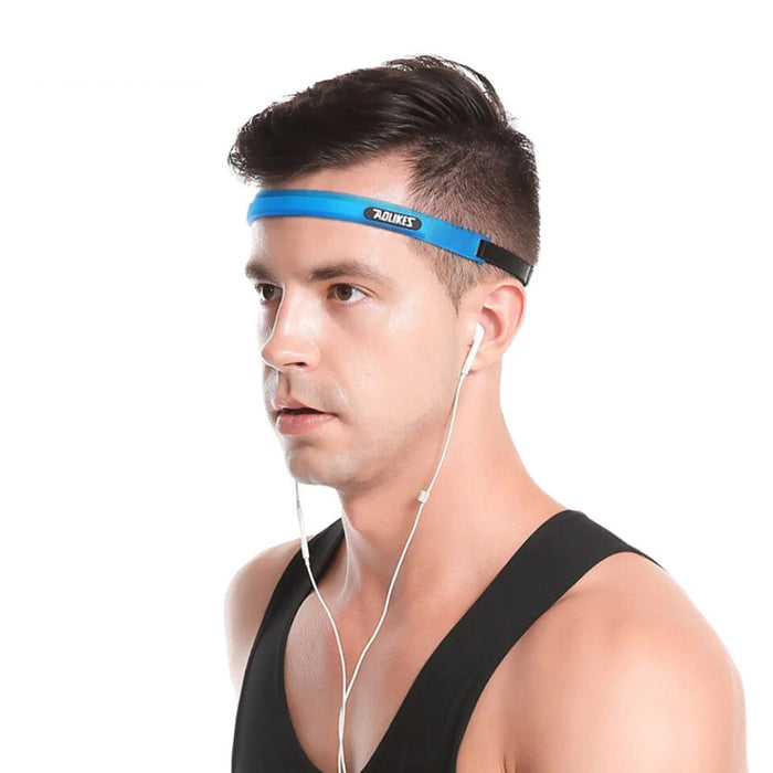 Soft Silicone Sweatband For Fitness & Sports Men & Women