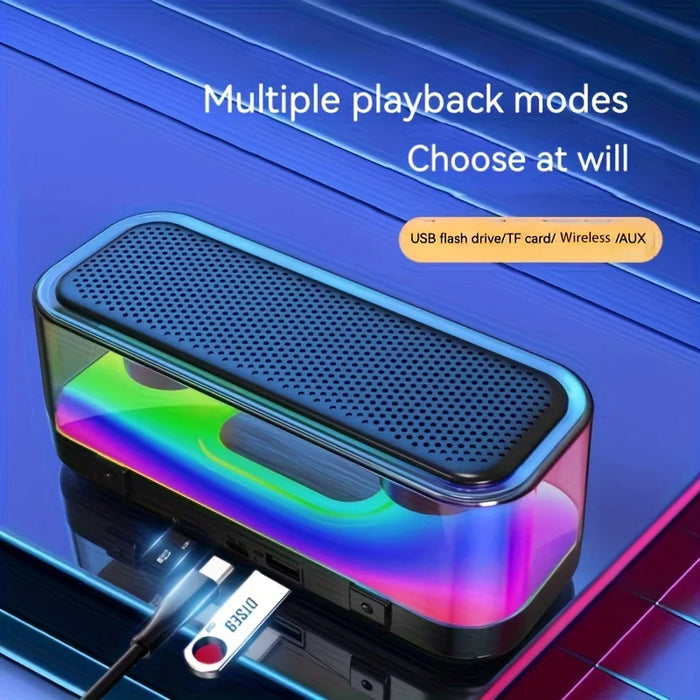 Colourful Lights Bluetooth Speaker For Living Room / Bedroom / Party